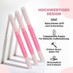 Face Razor for Women Facial Hair with Dual Blade Head 3N | German Blades | Easy Shaping and Shaving | Reusable Up To 5 Times | Durable and Rust Free Blades - Image 8