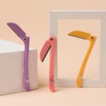 3 Packs Eyebrow Razor for Women, Eyebrow and Facial Hair Removal, Shaver, Gentle Facial Hair Remover, Dermaplaning Tool for Peach Fuzz Removal, Face Razors for Women, Eyebrow Trimmer - Image 8