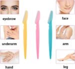 ILLUVA Exfoliating Dermaplaning Tool, Eyebrow Razor, Facial Dermaplane Razors Shaver with Precision Cover for Women and Men Pack of 6 - Image 5