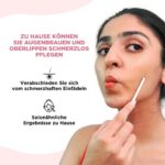 Face Razor for Women Facial Hair with Dual Blade Head 3N | German Blades | Easy Shaping and Shaving | Reusable Up To 5 Times | Durable and Rust Free Blades - Image 7