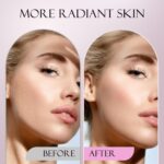 Sonic Dermaplaning Tool - Electric Facial Hair Remover for Women & Eyebrow Trimmer, Exfoliating Face Razor with 8 Replacement Blades (3 Months Supply) for Peach Fuzz & Dead Skin (Pink) - Image 3