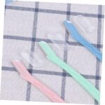 Housoutil 3pcs Facial Razors for Shaving Facial Trimmer Exfoliating Face Razor Girls Portable Shaver Dermaplaning for Women Eyebrow Women's Hair Removal - Image 3