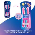 Schick Hydro Silk Touch-Up Dermaplaning Tool with Precision Cover, 3ct | Dermaplane Razor, Face Razors for Women, Peach Fuzz Remover - Image 3