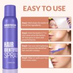 Dermaplane Razor for Women Face Hair Identifier Spray for Face Shaving Dermaplaning Tool Skin Body Dermaplane Spray for Women with 4 Facial Razor for Face Shaver Kit Facial Hair Spray Hair Removal - Image 5