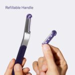 Flamingo Dermaplane Blades Refills, Face Razors for Women, Smooth Skin, 4 Count - Image 5