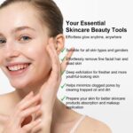 Dermaplane Razor, Face Razors for Women, Dermaplaning Tool with Microblades for Face, Gentle Facial Exfoliation, Peach Fuzz Removal and Eyebrow Shaping, Skin Care Tool for Smoother Skin, Lilac - Image 8