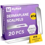 14R Blades Dermaplaning Razors Pack of 100 Blades 14, Size 14 Scalpel Blades, High Carbon Steel Dermablade Dermaplane Blades 14R Blade by Mymed (#14R) - Image 8