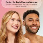 66PCS Eyebrow Razor Multipurpose Exfoliating Dermaplaning Tool for Face Facial and Eyebrow Shaper with Precision Cover for Women Men Easy to Use (66PCS) - Image 9