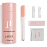 Jill V1 Dermaplane Razor Trial Kit – Beginner Facial Hair Removal & Exfoliation Set with V1 Shave Wand, 2 V1 Dermaplane Blades & Cleaning Cloth – Only Compatible with V1 Refill Blades - Image 9