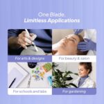 MyMed #14R Blades Dermaplaning Scalpels with Dermaplane Handle - Pack of 15 Dermaplane Razor for Women Face + Dermaplane Handle #3, Dermaplaning Tool for Face - Image 6