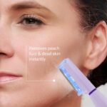 Michael Todd Beauty Sonicsmooth Pro+ Dermaplane Razor for Women Face + Eyebrow Trimmer Dermaplaning System w/LED Light Peach Fuzz Remover -16 Dermaplaning Blades & 2 Microsmooth Exfoliation Tips - Image 4