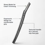 ZOMCHI Eyebrow Razor, Face Razors for Women&Men, Eyebrow Trimmer Shaper with Precision Cover,Facial Shaver with 6 Blades (Black) - Image 9