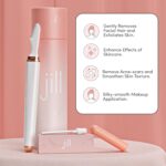 Jill V1 Dermaplane Razor Trial Kit – Beginner Facial Hair Removal & Exfoliation Set with V1 Shave Wand, 2 V1 Dermaplane Blades & Cleaning Cloth – Only Compatible with V1 Refill Blades - Image 2