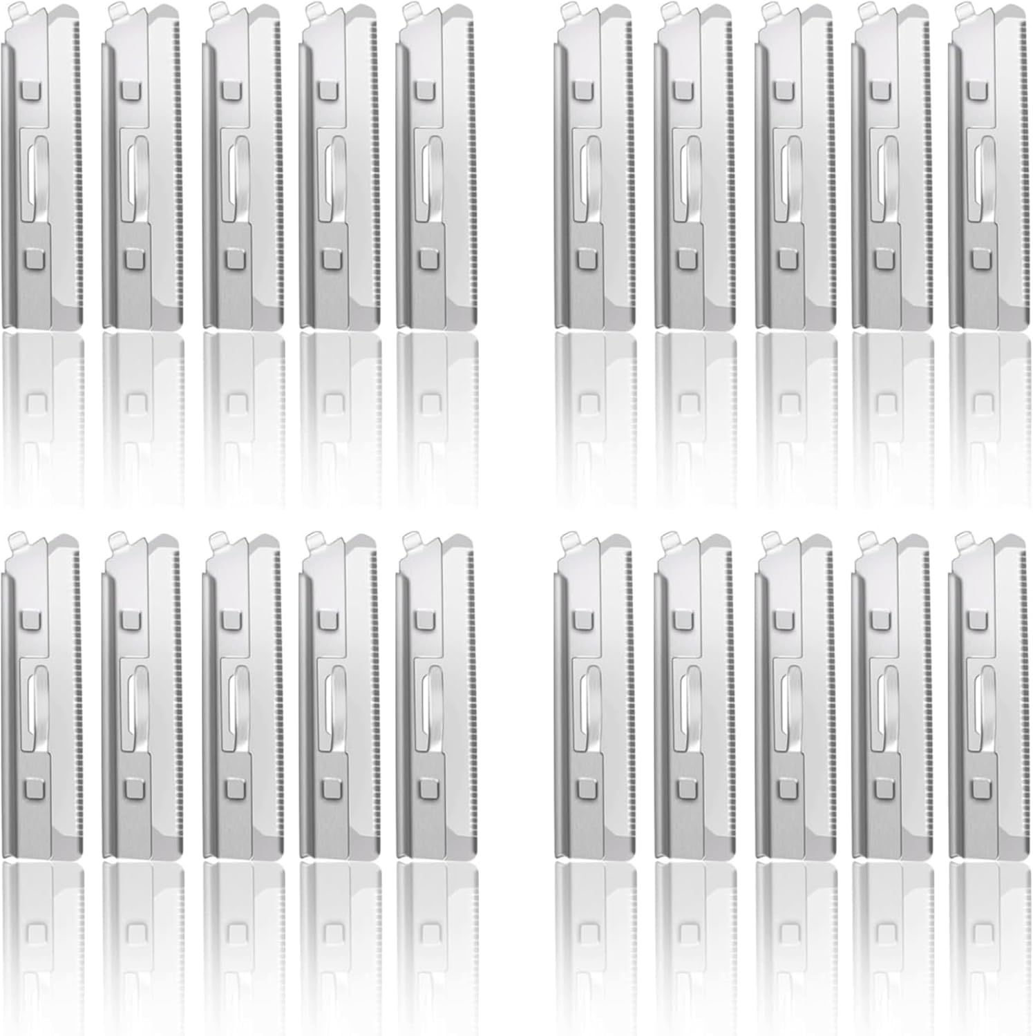 71QApG8ui7L._SL1500_.jpg Set of 20 Replacement Blades for Jungle Culture Dermaplaning Razors - Facial Razor Refills for Eyebrow Shaping, Precision Exfoliation & Hair Removal for Radiant, Smooth Skin - Image 1