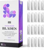 Set of 20 Replacement Blades for Jungle Culture Dermaplaning Razors - Facial Razor Refills for Eyebrow Shaping, Precision Exfoliation & Hair Removal for Radiant, Smooth Skin - Image 5