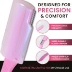 3pcs Tufang Eyebrow & Facial Razor For Women, Women Disposable shaving Razor, Peach fuzz remover and Dermaplaning razor for women. - Image 3