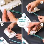 Set of 20 Replacement Blades for Jungle Culture Dermaplaning Razors - Facial Razor Refills for Eyebrow Shaping, Precision Exfoliation & Hair Removal for Radiant, Smooth Skin - Image 2