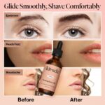 Kitsch Dermaplane Face Oil with Jojoba & Argan Oil – Hydrating Facial Formula for Dermaplaning Tool, Gua Sha & Razor Use – Irritation-Free Shave Oil for Soft, Radiant Skin – 2oz - Image 6