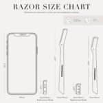 Tweezerman Stainless Steel Facial Razor - Image 10