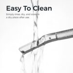 ZOMCHI Eyebrow Razor, Face Razors for Women&Men, Eyebrow Trimmer Shaper with Precision Cover,Facial Shaver with 6 Blades (Silver) - Image 7