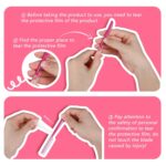 12 PCS Eyebrow Razor, Face Razors for Women and Men, Grooming Exfoliating Dermaplaning Tool for Face, Women Facial Hair Remover with Cover, Multipurpose Eyebrow Trimmer Shaper (red) - Image 6