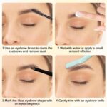 8pcs Dermaplane Razor for Women Face, Eyebrow Razors with Protective Cover, Dermaplane Razor Professional for Women Peach Fuzz Sideburns On-the-Go Grooming Exfoliating - Image 5