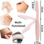 Dermaplaning Razors Tool for Women Face,3 PCS Eyebrow Razor,Facial Hair Removal for Women Sensitive Skin - Image 6