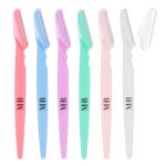 6pc Face Body Razors, Pack Premium Professional Disposable Dermaplaning Tool, Eyebrow Shaver, Smooth Skin Grooming Kit
