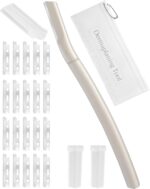 Dermaplane Razor for Face Professional, Facial Razors for Women&Men Face with 20 Blade Refills, Eyebrow Razor for Women and Men