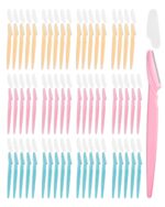 Dermaplane Razor, 60 Pcs Face Razors for Women and Men, Multipurpose Eyebrow Razor, Dermaplaning Tool for Face by MoHern， Multi-Color - Image 8
