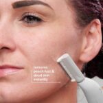 SPA SCIENCES - SIMA Patented Dermaplane Razor for Women Face – Painless 2-in-1 Facial Exfoliation & Peach Fuzz Hair Removal – Anti-Aging – 3 Speeds – Rechargeable – 19 Weeks Treatment - Image 6