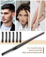 Dermaplaning Tool for Face Professional, Facial Razors for Women Face with 6 Blade Refills, Eyebrow Razor for Women and Men - Image 5