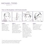 Michael Todd Beauty Sonicsmooth Dermaplane Razor for Women Face + Eyebrow trimmer Dermaplaning System - Peach Fuzz Remover - 8 Weeks of Dermaplaning Blades - Image 9