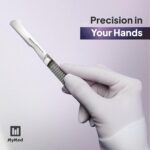 MyMed Disposable 14R Dermaplane Scalpels, Dermaplaning Razors - Pack of 20 Dermaplane Razor for Women Face, Women's Disposable Shaving Razors - Image 3