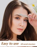 Dermaplane Razor for Face Professional, Facial Razors for Women&Men Face with 20 Blade Refills, Eyebrow Razor for Women and Men - Image 6