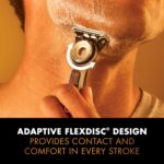 Gillette Heated Razor for Men, Starter Shave Kit by GilletteLabs, 1 Handle, 2 Razor Blade Refills, 1 Charging Dock - Image 4