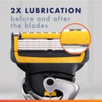 Gillette Fusion5 ProGlide Shield Shaving Razor for Men, 1 Power Razor Handle, 1 Refill, 2x Lubrication, Battery-Powered with FlexBall Handle and Precision Trimmer for Men - Image 5