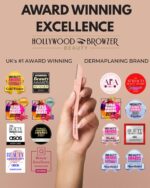 Hollywood Browzer Dermaplaning Tool for Face, Eyebrow Shaping, Removing Unwanted Hair, Exfoliating Tool for Women - Pink Sapphire - Image 7