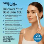 DermaTwist Dermaplane Razor for Women Face – 20-Pack Sterile Disposable Dermaplane Scalpels Facial Razors for Women Face Dermaplaning Professional Face Shaver (14R) - Image 2