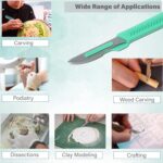 Disposable Sterile Razor Scalpel #23, Podiatry & Dermaplaning Tool, Precision Carbon-Steel Blades with Plastic Handle - Individual Pouches - Exfoliation, Dead Skin/Callus Removing & More - Box of 10 - Image 7