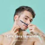 DORCO Line-Up Razor for Men - Ultimate Grooming Tool for Mustache & Beard (2 Pack) - Image 4