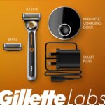 Gillette Heated Razor for Men, Starter Shave Kit by GilletteLabs, 1 Handle, 2 Razor Blade Refills, 1 Charging Dock - Image 6