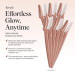 Kitsch Dermaplane Razor for Women Face – Face Razors for Women & Men, Eye Brow Razors & Face Shaver – Exfoliating Facial Razor & Dermaplaner as Skin Care Tool for Smoother Skin - Terracotta, 12 pcs - Image 2