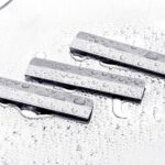 Straight Razor Blades, 50 Pcs Stainless Steel Brow Razor Single Edge Disposable Safety Razors Blades Eyebrow Trimmer Facial Hair Removers Shaving Tools for Men and Women - Image 3