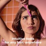 Wilkinson Sword - Intuition Eyebrow Shaper | Facial Hair Remover and Trimmer | Exfoliating Dermaplaning Tool | 3 x Disposable Razors - Image 7