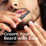 ZOMCHI Eyebrow Razor, Face Razors for Women&Men, Eyebrow Trimmer Shaper with Precision Cover,Facial Shaver with 6 Blades (Black) - Image 5