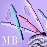 6pc Face Body Razors, Pack Premium Professional Disposable Dermaplaning Tool, Eyebrow Shaver, Smooth Skin Grooming Kit - Image 6