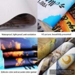 ARS® Islamic Canvas Wall Art with Frame 80x80 cm “Indeed, in the Remembrance of Allah Do Hearts Find Rest” | Quran Verse Arabic Calligraphy | Muslim Home Decor - Image 2