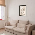 Art Decor Framed Wall Art of Islamic Boho Shapes Minimal Modern Fine Art Arabic Calligraphy Wall Décor for Living Room Bedroom Dining Room Office Gifting 30x40cm - Image 2