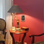 Pictor Gift Ayatul Kursi Metal and Fabric Polyester Decorative Wall Hanging Tapestry Art, Quran, Arabic Calligraphy, Islamic Gift for Muslim, Ramadan, Al Adha, Eid Mubarak, Red beaded and Gold Silvery - Image 2